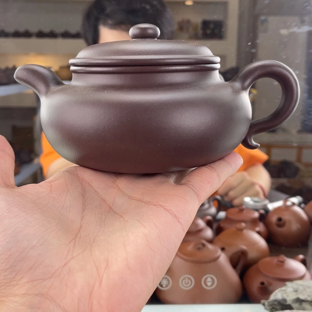 茶壶紫砂500cc大水潭底槽清茶壶