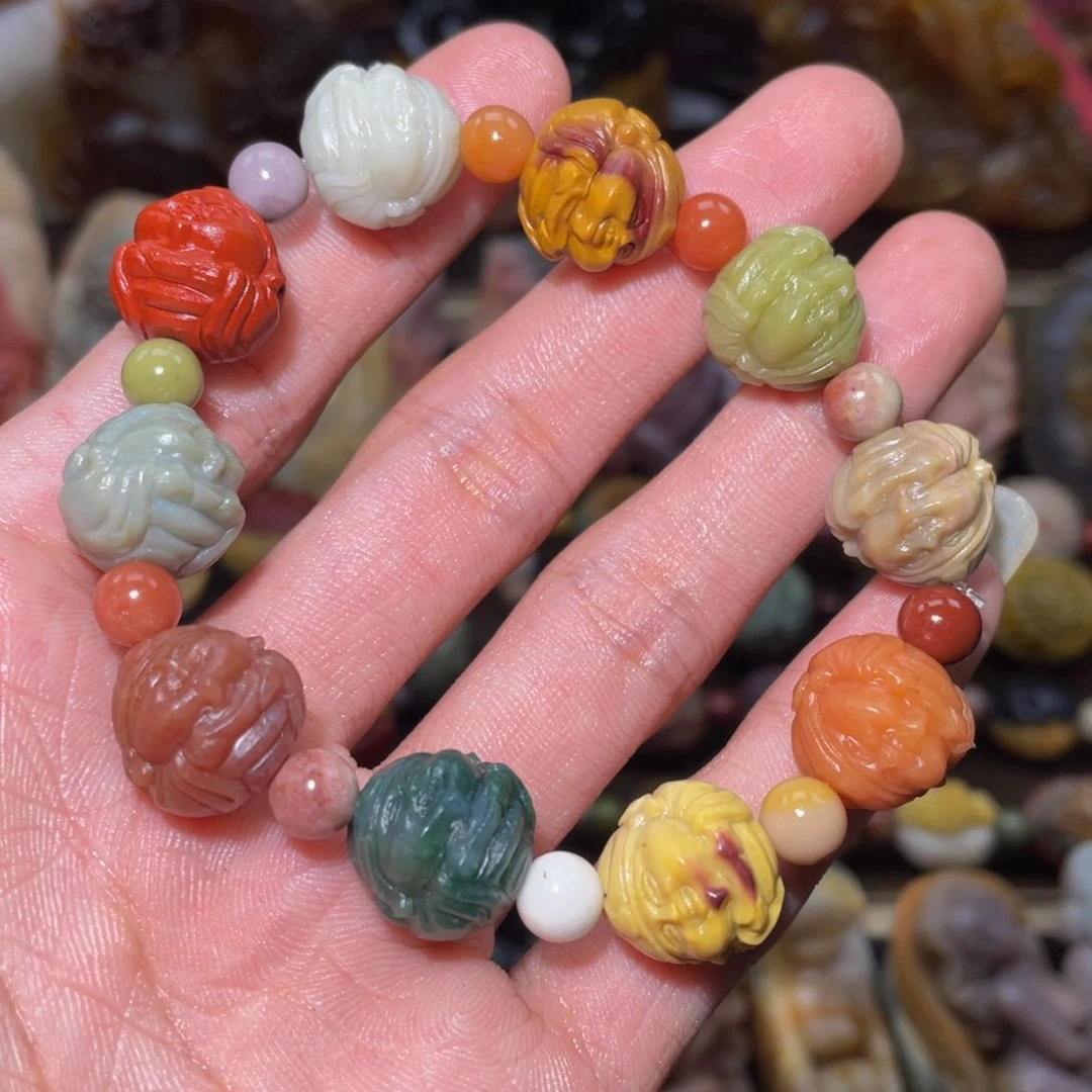 未镶嵌手串石英质玉