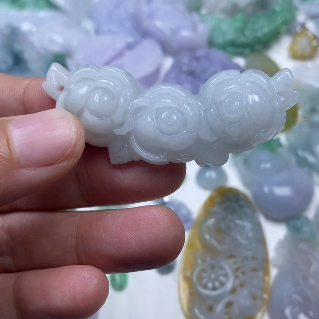 颈饰未镶嵌翡翠翡翠