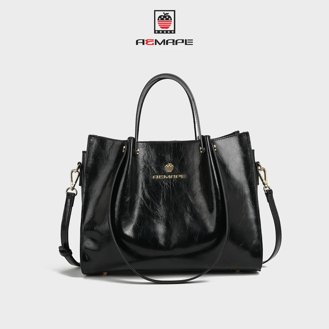 春夏复古包新款时尚高级大容量通勤百搭单肩斜挎包托特手提包