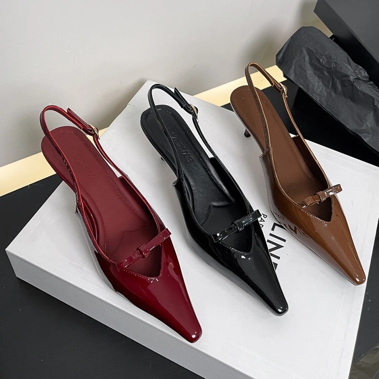 Cherry｜5.5cm｜时尚百搭气质包头优雅单鞋凉鞋