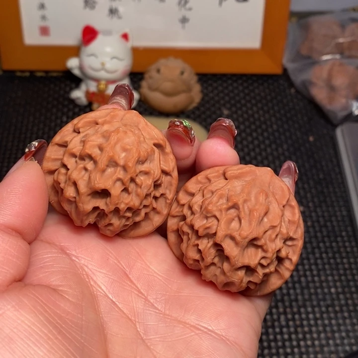 文玩核桃把件风*42龙鳞