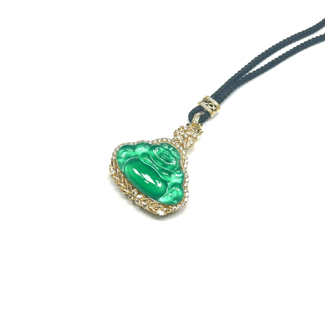 EY112现代简约时尚项链尺寸24x34mm