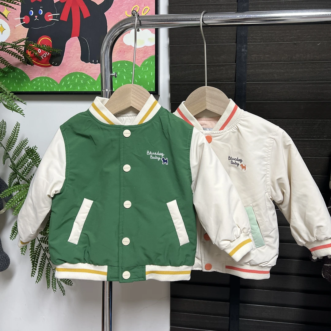 25年春款韩版儿童小童棉夹克