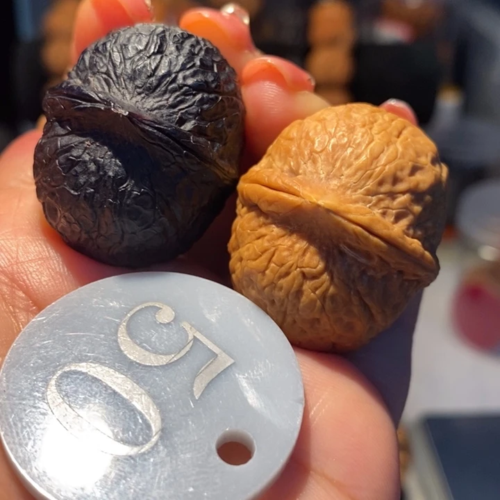 旁***者铁核桃双色龙珠35尺寸