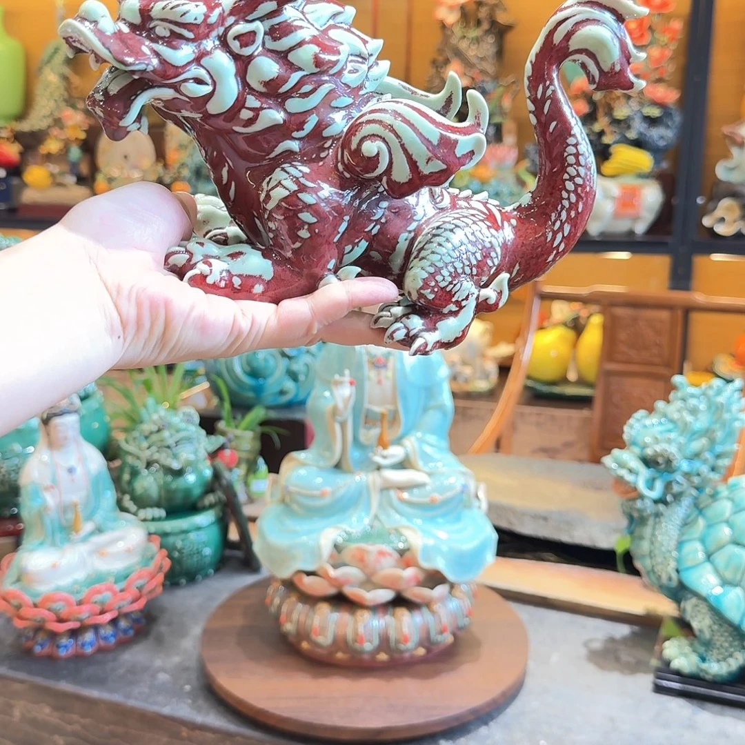 陶瓷飞龙在天精品