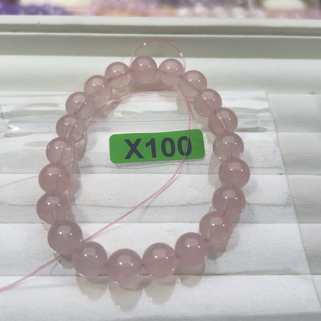 水晶手链未镶嵌马粉9