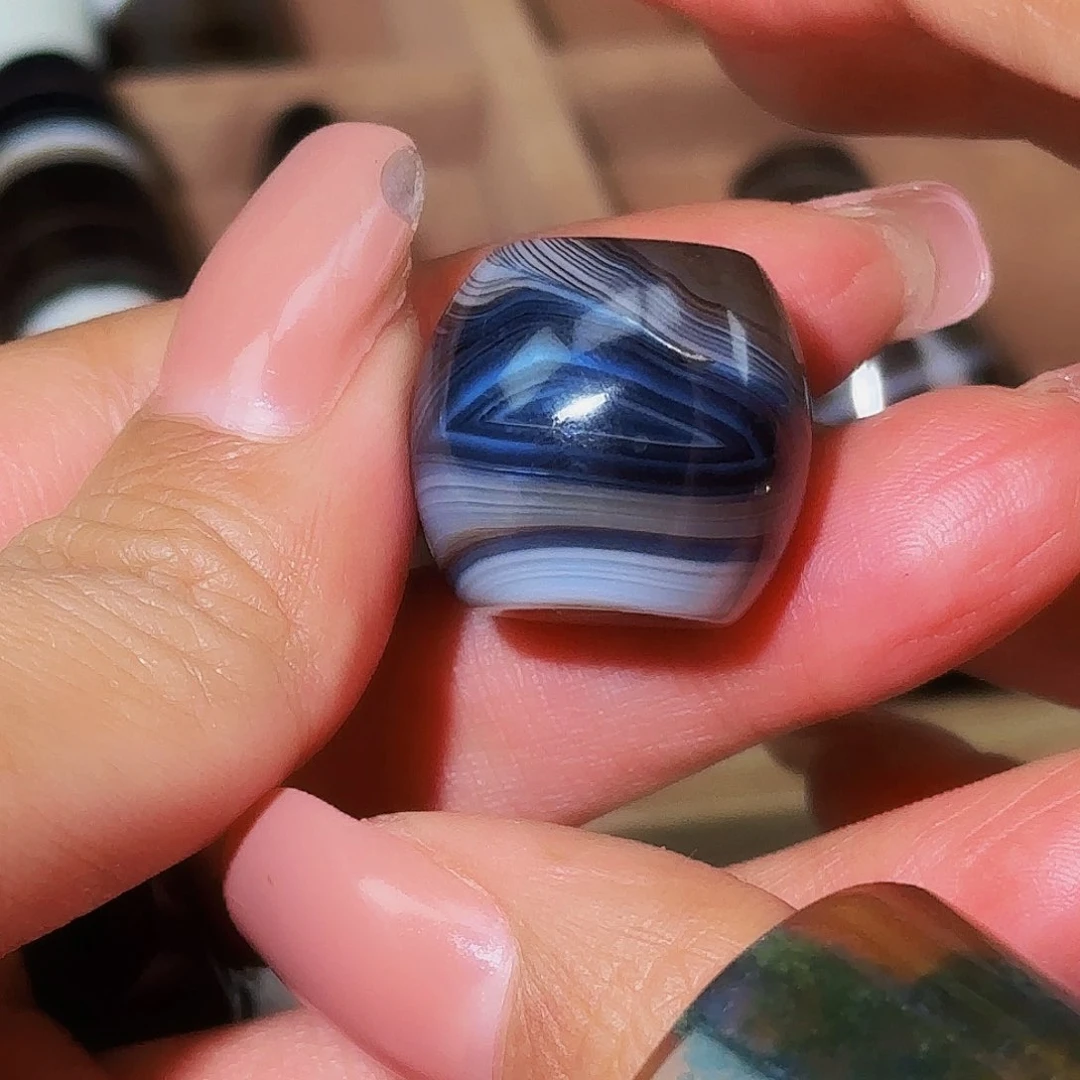 合金颈饰玛瑙/玉髓道*