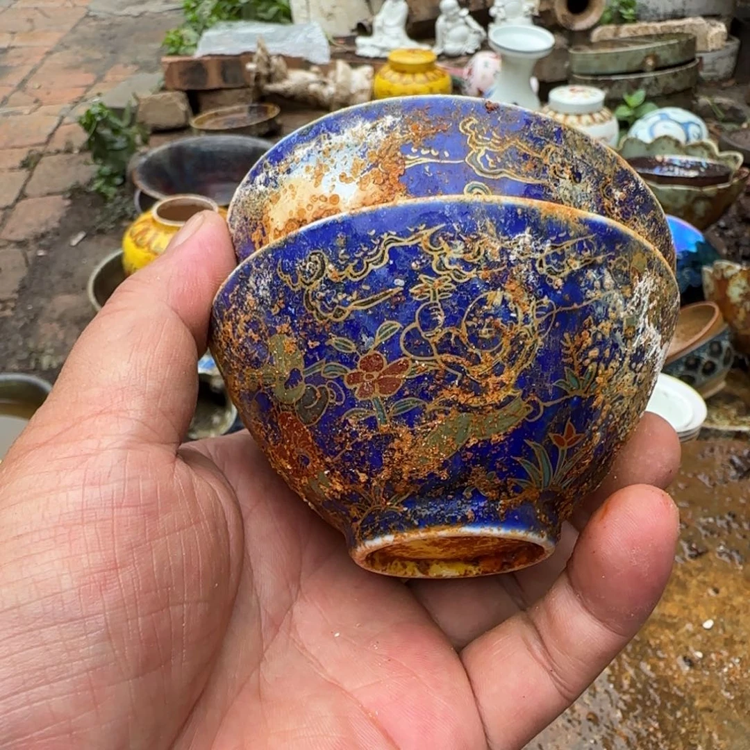 生***哥摆件瓷器工艺美术作品
