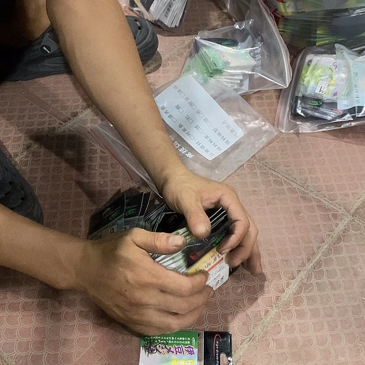 三羊伊豆有刺9号鱼钩发10包