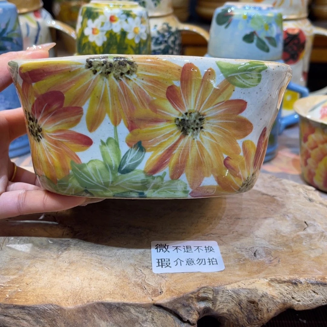 瓷片景德镇手工手绘