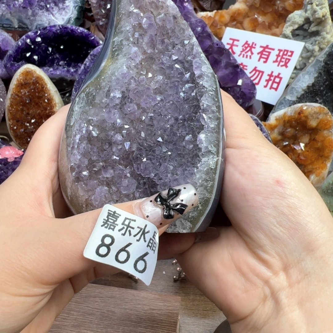 水晶摆件未镶嵌水晶?*付866