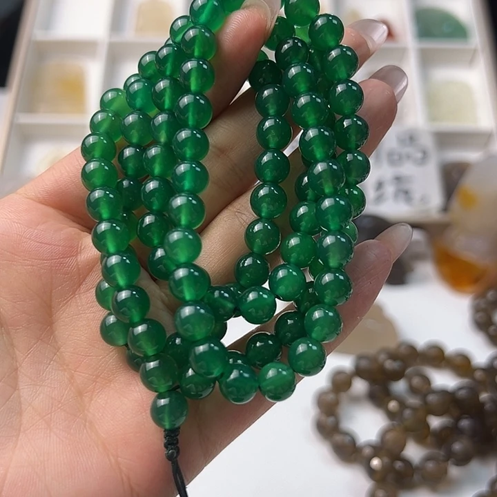 玛瑙/玉髓颈饰合金