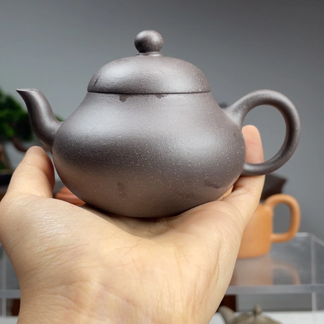 【闪购商品】紫砂茶壶渴**茫紫泥梨子容量160cc