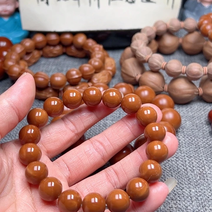 【***】橄榄核手串1.2全品福利超小孔