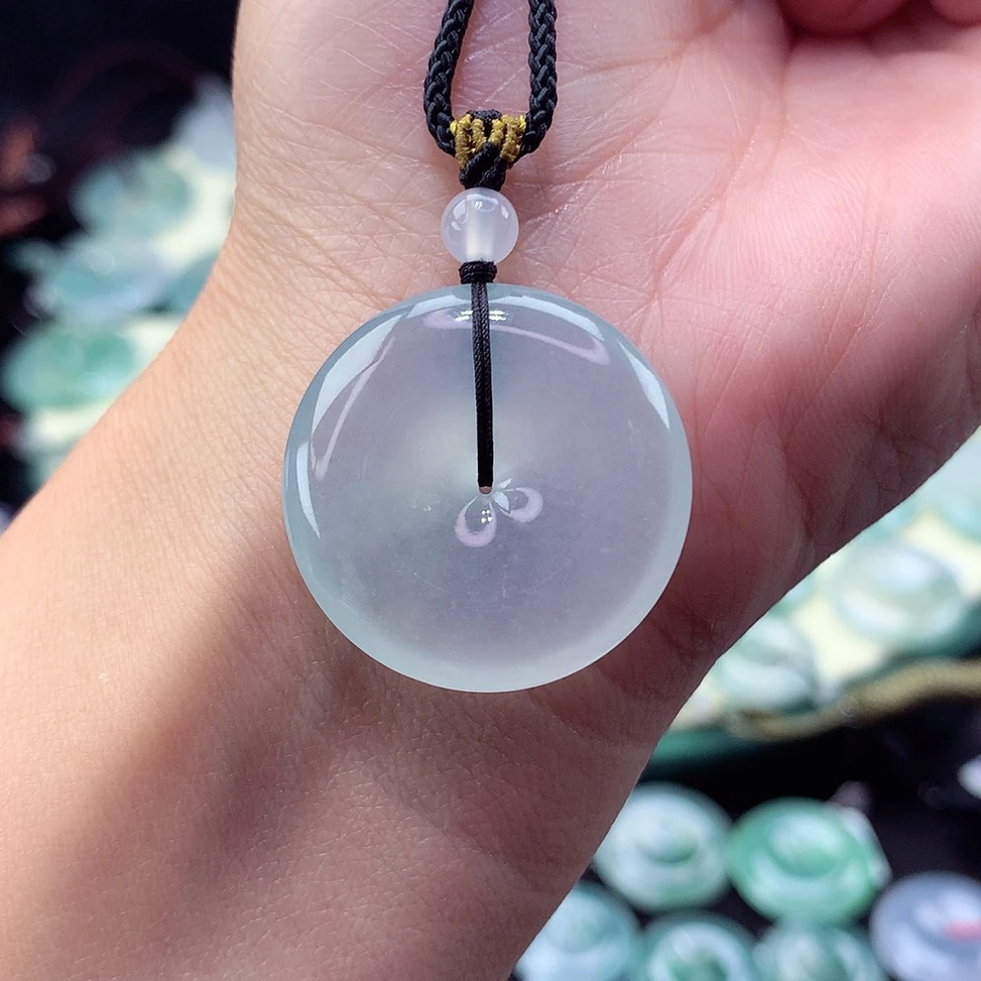 翡翠颈饰未镶嵌77尺寸26.8/5.8