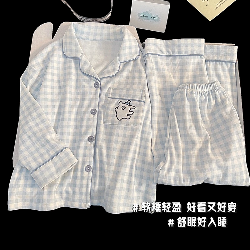 女童睡衣秋冬款德绒保暖卡通可爱小女孩可外穿长袖中大童家居服套