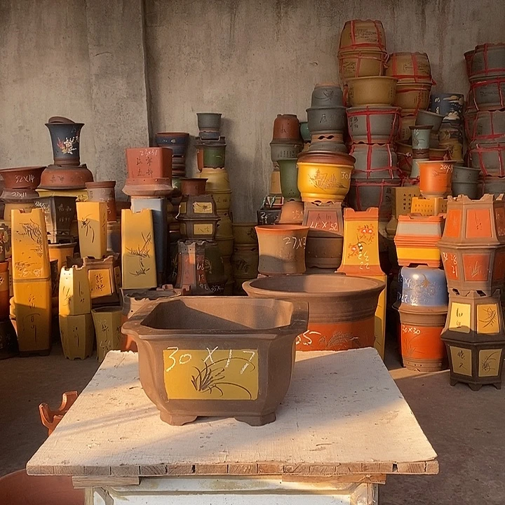 紫砂花盆紫砂花盆