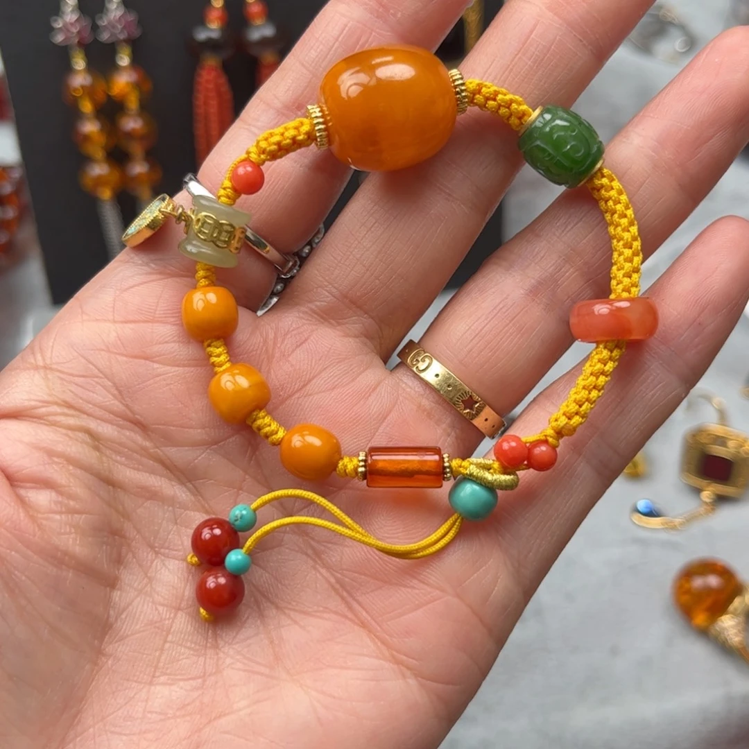 琥珀未镶嵌珠宝奇石