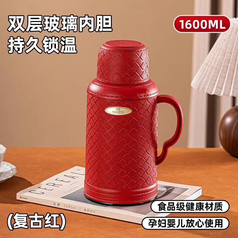 【新疆马姐包邮】      简约防烫便携保温保温壶外壳双层保温瓶暖瓶