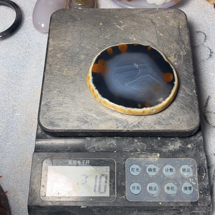 玛瑙/玉髓珠宝奇石未镶嵌琴*榕