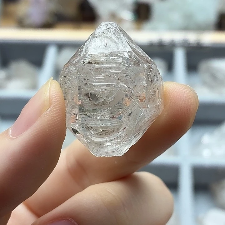 珠宝半成品水晶未镶嵌小杜