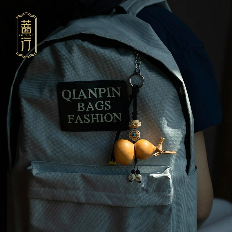 【福禄莲莲】天然葫芦小众书包挂件美好寓意小挂件手提包挂饰礼品