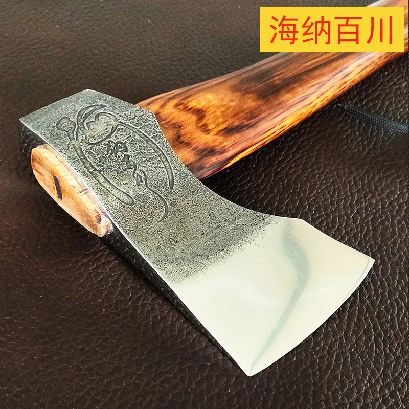 飞瑞祥中国风个性刻字斧户外斧野营斧砍伐劈柴斧手工锻打斧头
