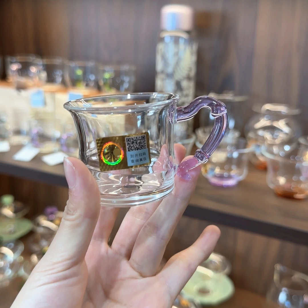 禾器君潋杯浅紫色