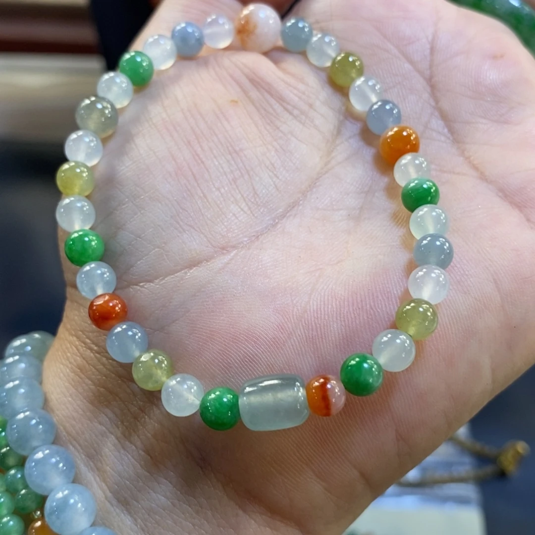 定制翡翠未镶嵌卡5.6