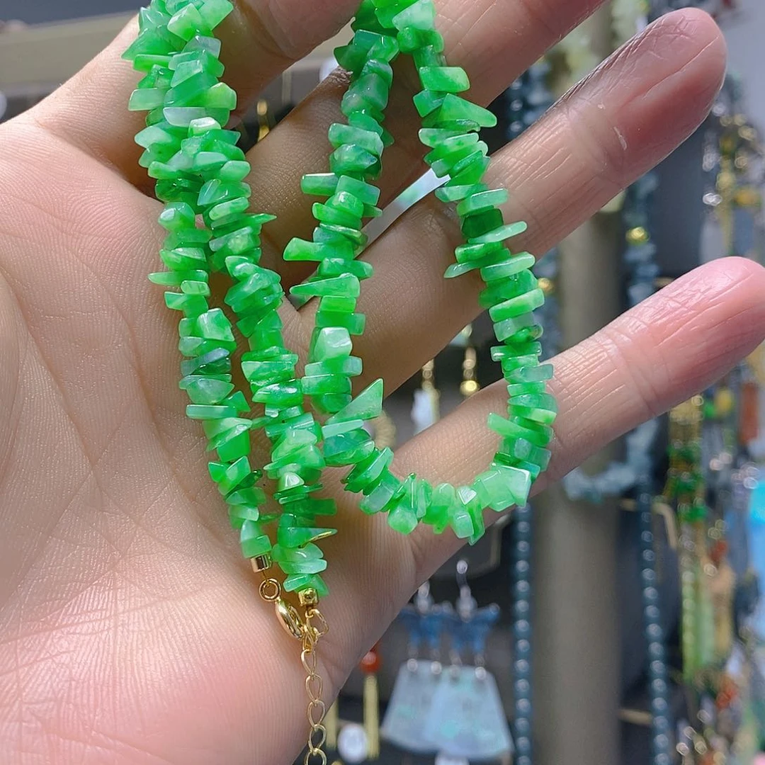 未镶嵌翡翠耳饰翡翠