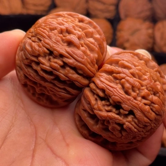 文玩核桃把件秦岭山脉核桃