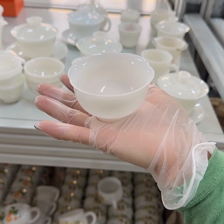 璞玉主人杯花瓣杯80