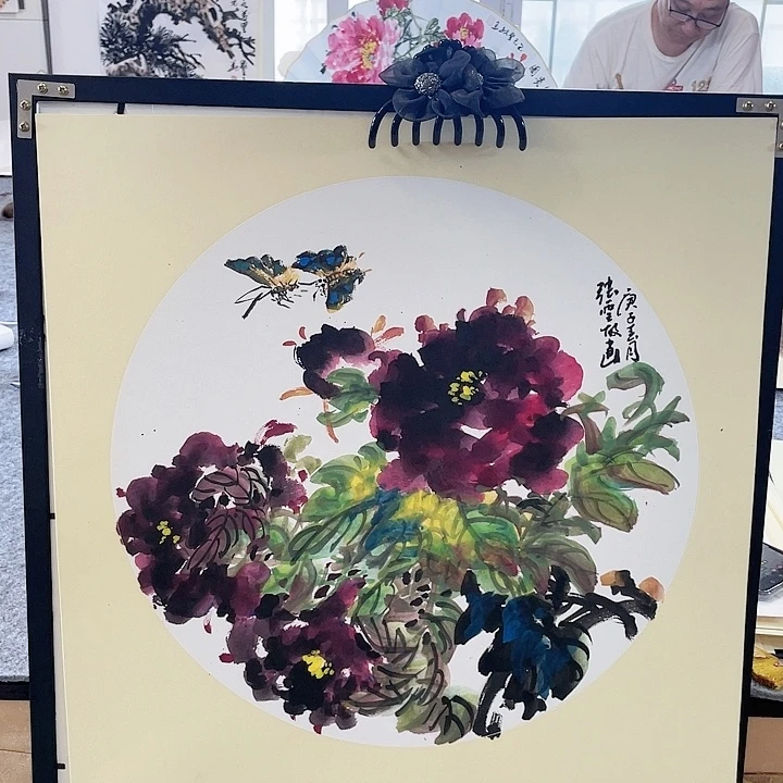 国画张圣敏先生纯手绘作品