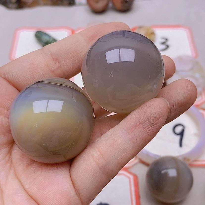 【闪购商品】玛瑙/玉髓未镶嵌珠宝半成品紫*