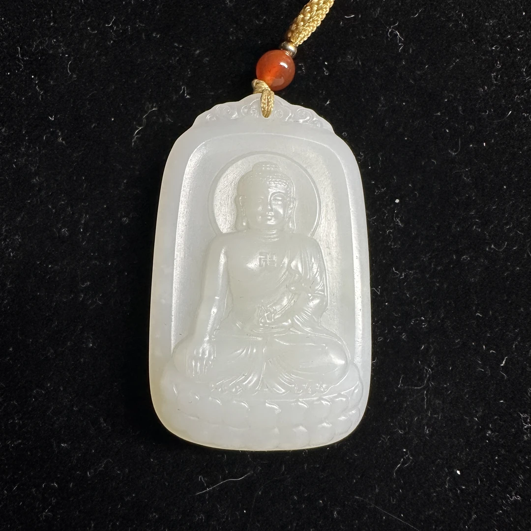 ZGY0104XH标037和田玉吊坠多样性发货发其一