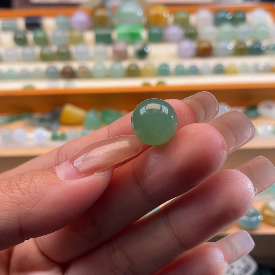 未镶嵌定制翡翠天然缅甸翡翠a货满绿11.7