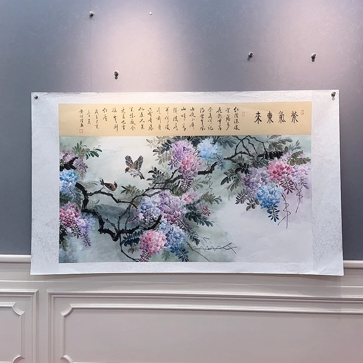 国画书法作品多次参加全国性