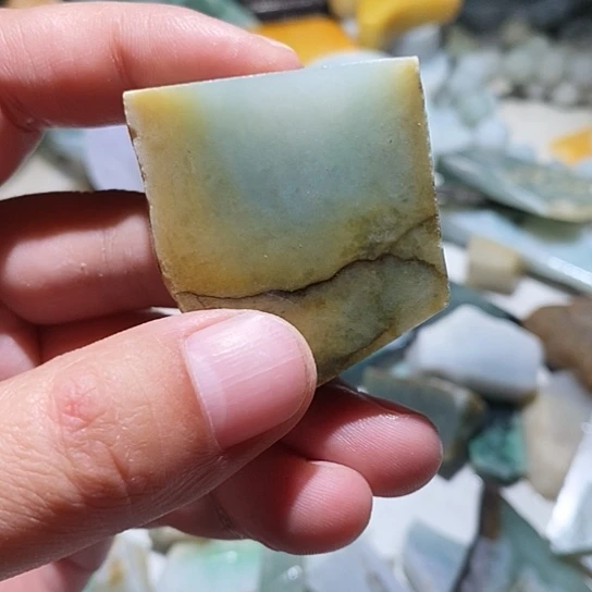 翡翠散珠边角料56