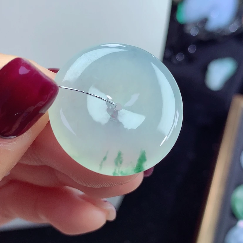 【闪购商品】颈饰未镶嵌翡翠尺寸28.6-5.6