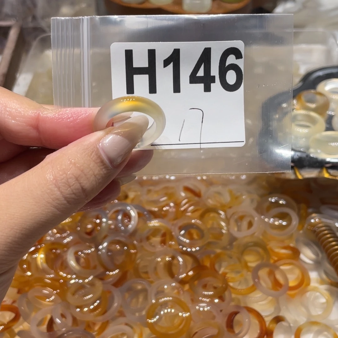 玛瑙/玉髓未镶嵌戒指146