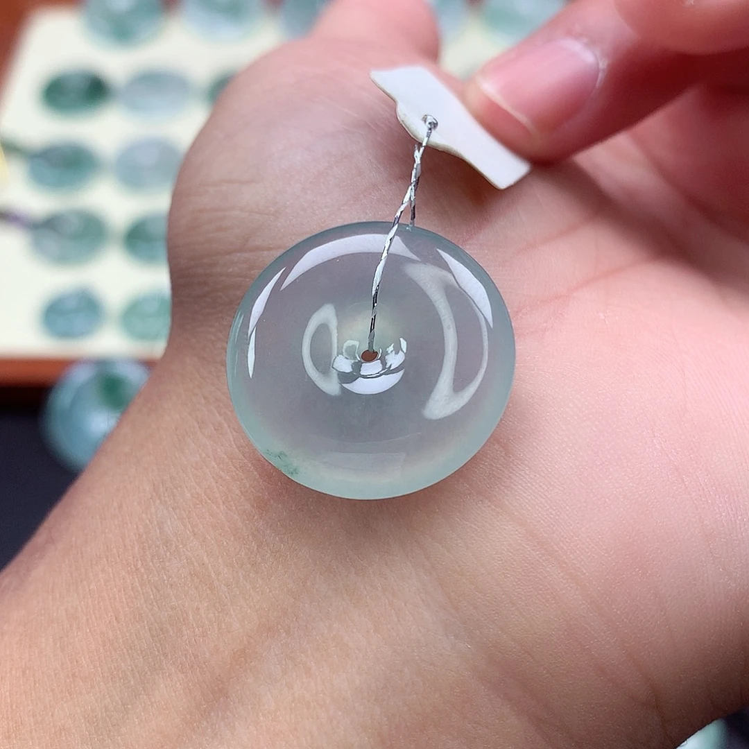 颈饰未镶嵌翡翠55 尺寸23.7-5.3