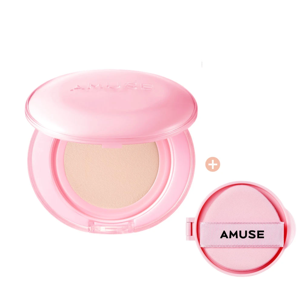【多多专属】AMUSE 升级版小粉盒气垫 正品15g+替换15g