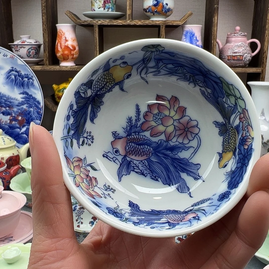 杯子陶景德镇陶瓷567老厂瓷13