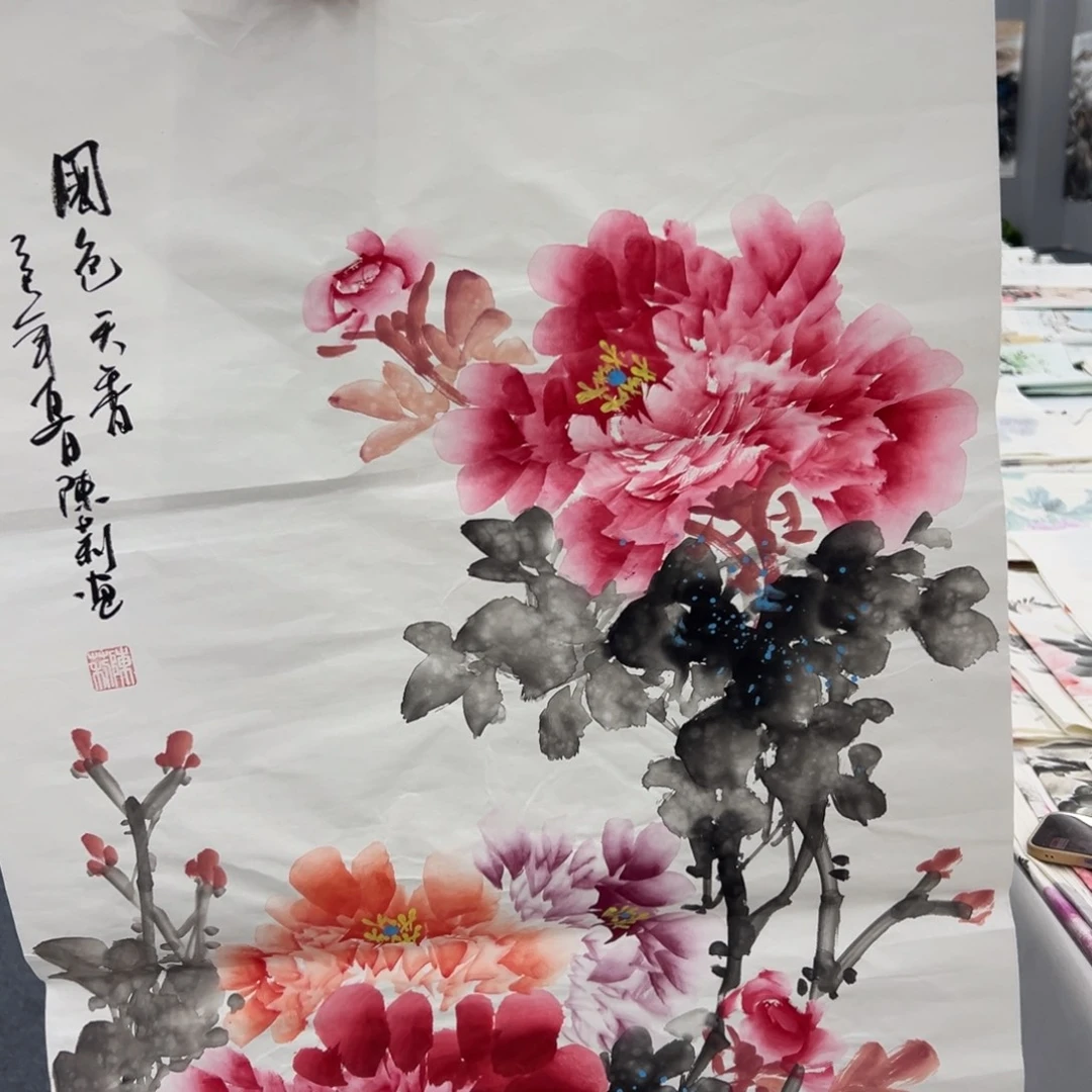 国画国画作品欣赏一下