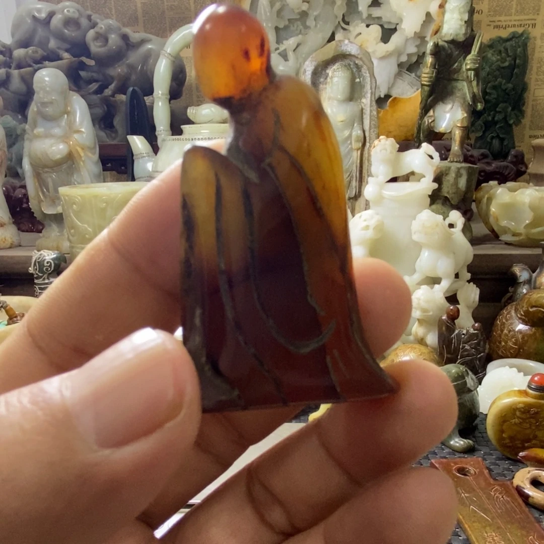 和田玉（糖玉）未镶嵌挂件