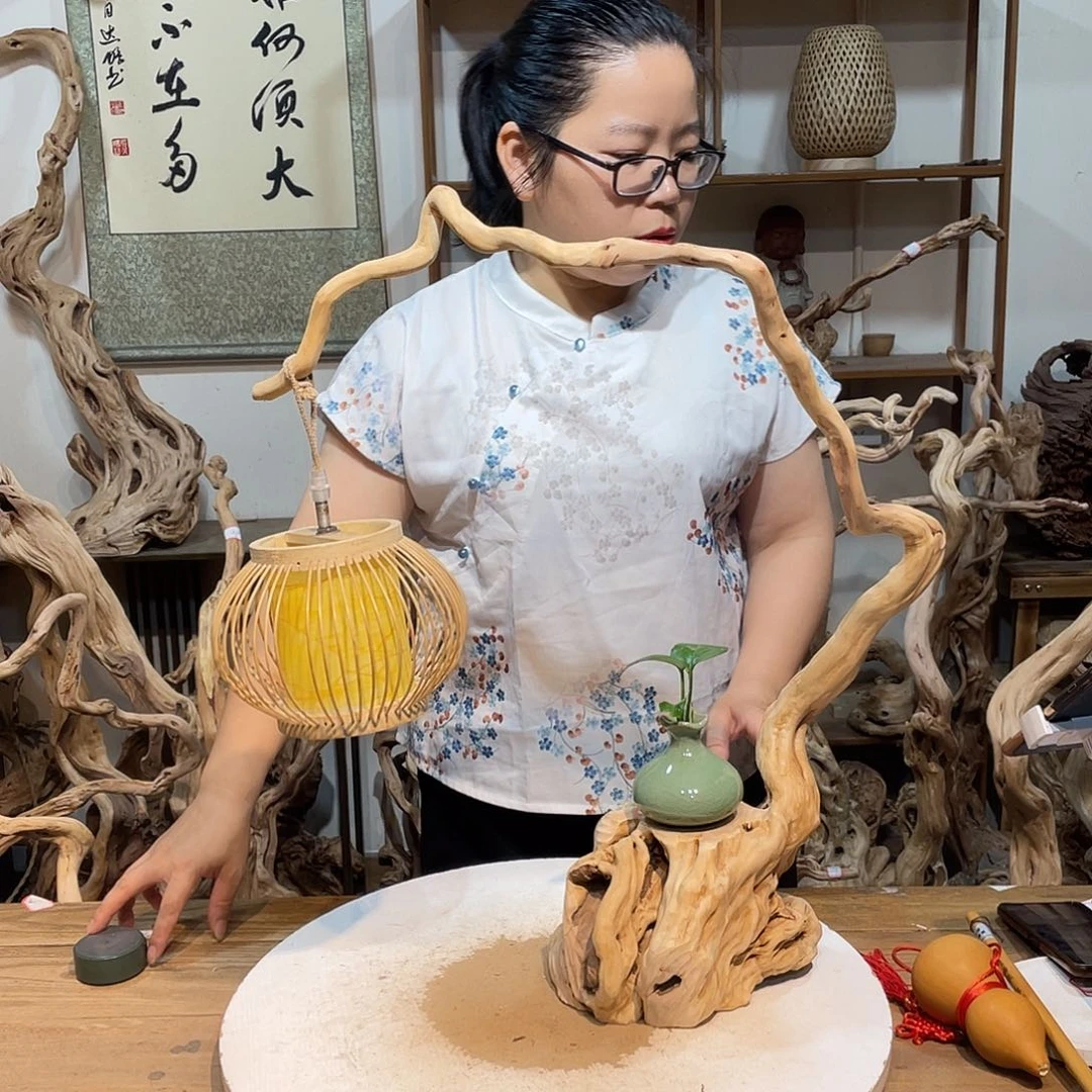 香榧木杜鹃根根艺