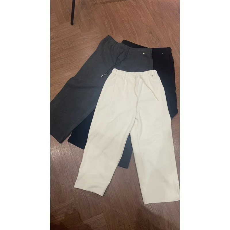 LXD孤品缺码断号裤子--绵羊毛大码宽松休闲裤NK1317