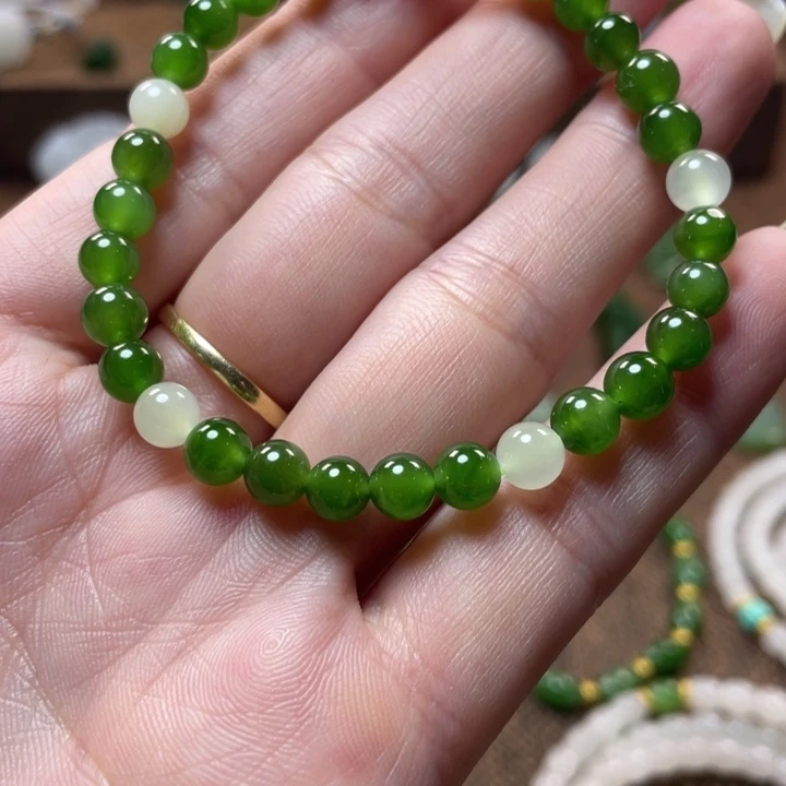 未镶嵌手链和田玉（碧玉）