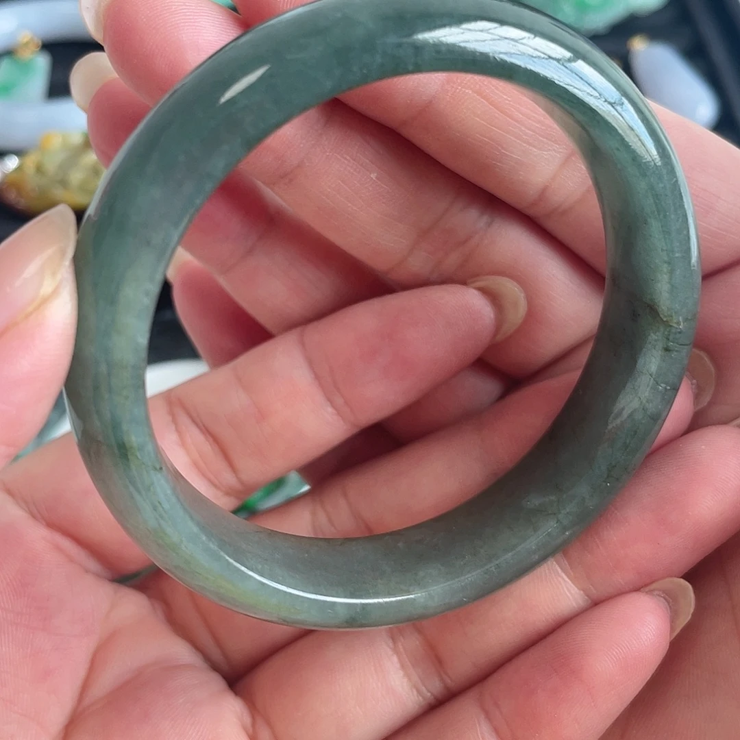 翡翠未镶嵌手镯翡翠460